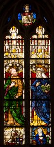 Stained Glass Window of the Cathedral of Saint Etienne de Sens