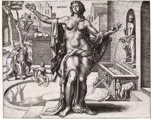Suzanne at the bath by . .