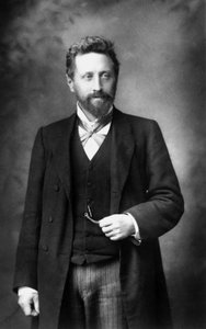 William Ayrton, British Engineer, c 1890 by Frederick (attr. to) Barnard