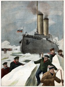 Yermak Icebreaker by . .