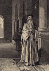 The Pharisee and the Publican by after Albert Robida