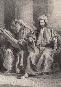 The Scribes and Pharisees by after Albert Robida