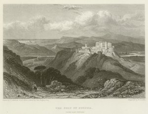The Gulf of Spezzia, Castle near Sarzana by after C. Stanfield