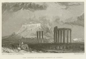 The Temple of Jupiter Olympus at Athens by after C. Stanfield