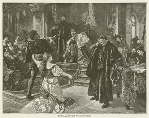 Othello Before the Senators by after Carl Ludwig Friedrich Becker