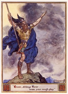 Cease, strange Vanir, cease your rough play