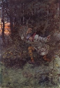 Illustration for Martin Chuzzlewit by after Charles Edmund Brock