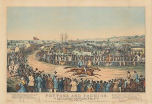 Peytona and Fashion: In Their Great Match for $20,000. Over the Union Course L.I. May 13th. 1845, Won by Peytona. Time 7:39 3/4, 7:45 1/4 by after Charles Severin