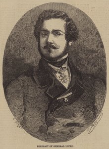 Portrait of General Lopez by after Edmond Morin