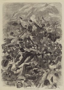 The English Attack on the Quarries by after Edmond Morin