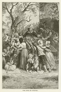 The King of Yvetot by after Emile Antoine Bayard