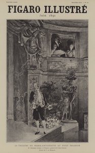 French Actor Louis Arsène Delaunay Reciting Jules Claretie