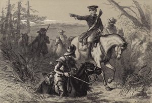 Major Washington on His Mission to the French Commander by after Felix Octavius Carr Darley