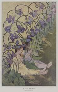 Animated Flowers: Violets