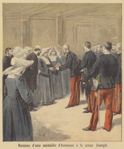 Presentation of a Medal to Sister Joseph