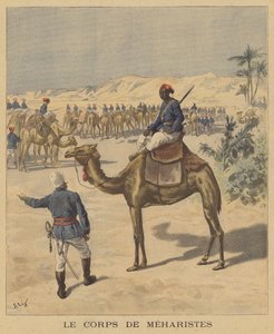 The Corps of Meharistes by after Frederic Theodore Lix