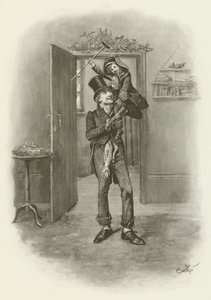 Bob Cratchit and Tiny Tim