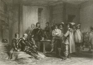 Death of the Earl of Lindsey by after George Cattermole
