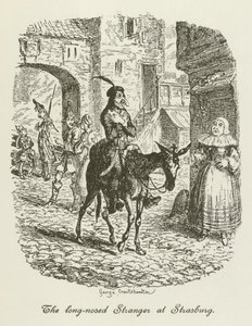 Illustration for Tristram Shandy by after George Cruikshank