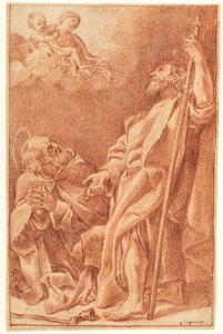 The Madonna and Child with Sts Antony Abbot and James the Greater