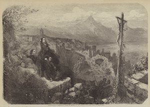 Fuentarabia, a Favourite Place of Resort of the Empress Eugenie by Gustave after Dore