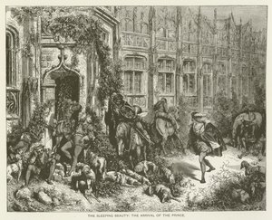 The Sleeping Beauty, the Arrival of the Prince by Gustave after Dore