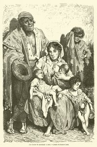 A Family of Beggars in Jaen