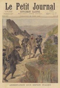 Arrest of an Italian Spy