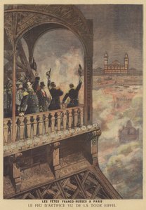 Celebrations in Paris Commemorating the Franco-Russian Alliance