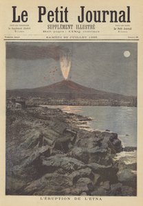 Eruption of Mount Etna by after Henri Meyer