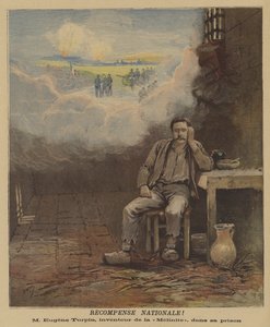Eugene Turpin, inventor of the explosive Melinite, in prison