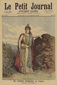 Renee Richard in Sapho at the Paris Opera