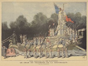 The Triumph of the Republic, Float at the National Festival Commemorating the Centenary