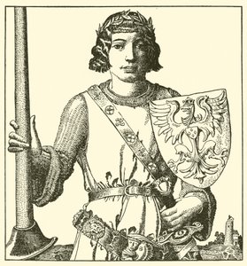 Sir Percival of Gales by after Howard Pyle