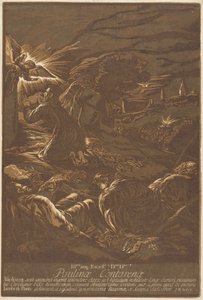 Christ on the Mount of Olives by after Jacopo Bassano John Baptist Jackson