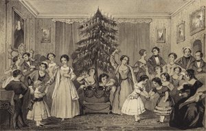 The Christmas Tree by James Stephanoff