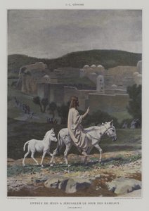 (Detail) Christ Entering Jerusalem on Palm Sunday