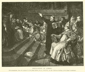 Convocation of Clergy by after John Gilbert