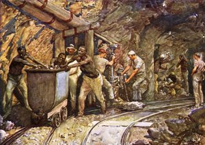 In a Kimberley Diamond Mine