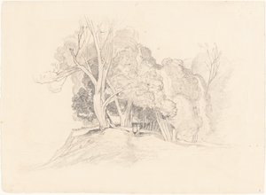 Landscape with Trees by after John Sell Cotman British 19th Century