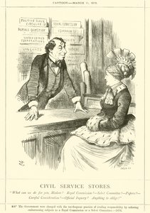 Civil Service Stores by after John Tenniel