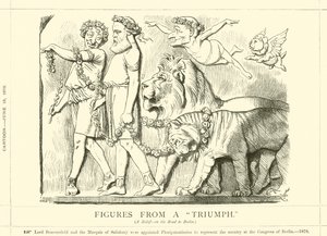 Figures from a Triumph by after John Tenniel