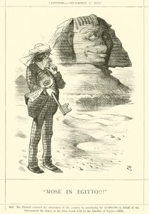 Moses in Egypt!!! by after John Tenniel