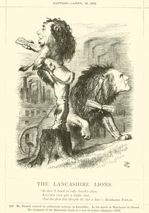 The Lancashire Lions by after John Tenniel