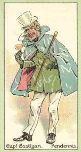 Captain Costigan, Pendennis by after Joseph Clayton Clarke