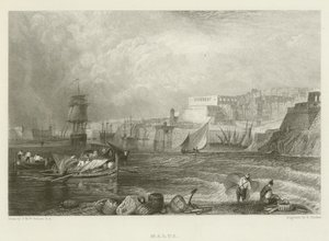 Malta by after Joseph Mallord William Turner