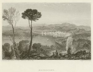 Negropont by after Joseph Mallord William Turner