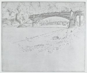 The Eads Bridge, St. Louis by after Joseph Pennell