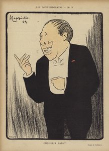 Coquelin Cadet, Illustration for Le Rire by after Leonetto Cappiello