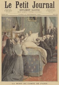 Death of Prince Philippe, Count of Paris by after Lionel Royer